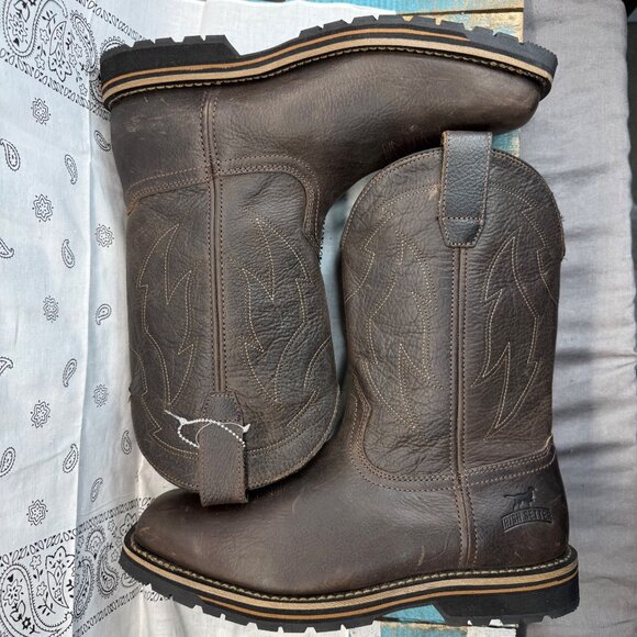 NEW Irish Setter Red Wing 83979 Kittson Soft Sq Toe Cowboy Work Boot  Mens 10.5D - Picture 5 of 10